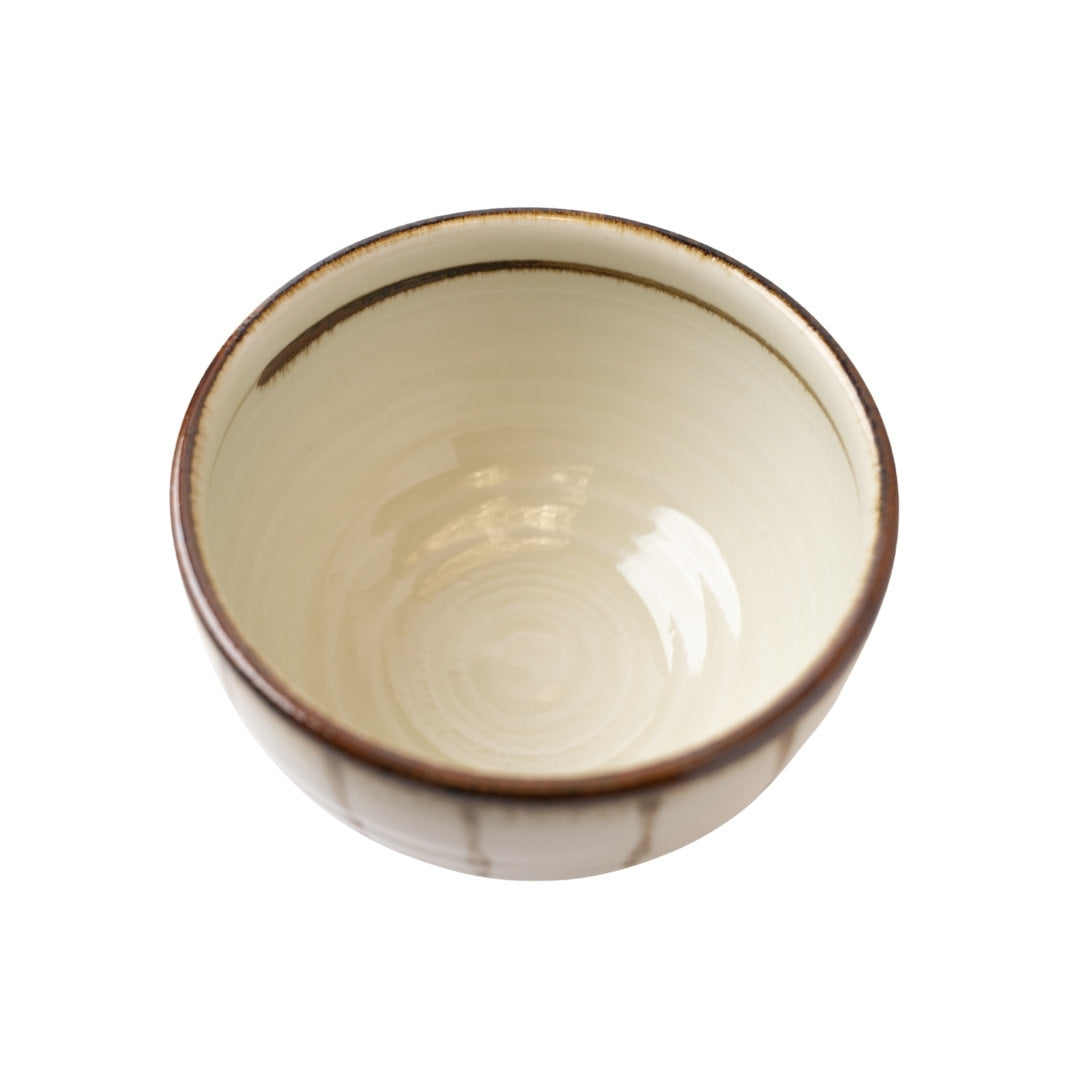 Udon Bowl 16cm Cream Bisque Glaze