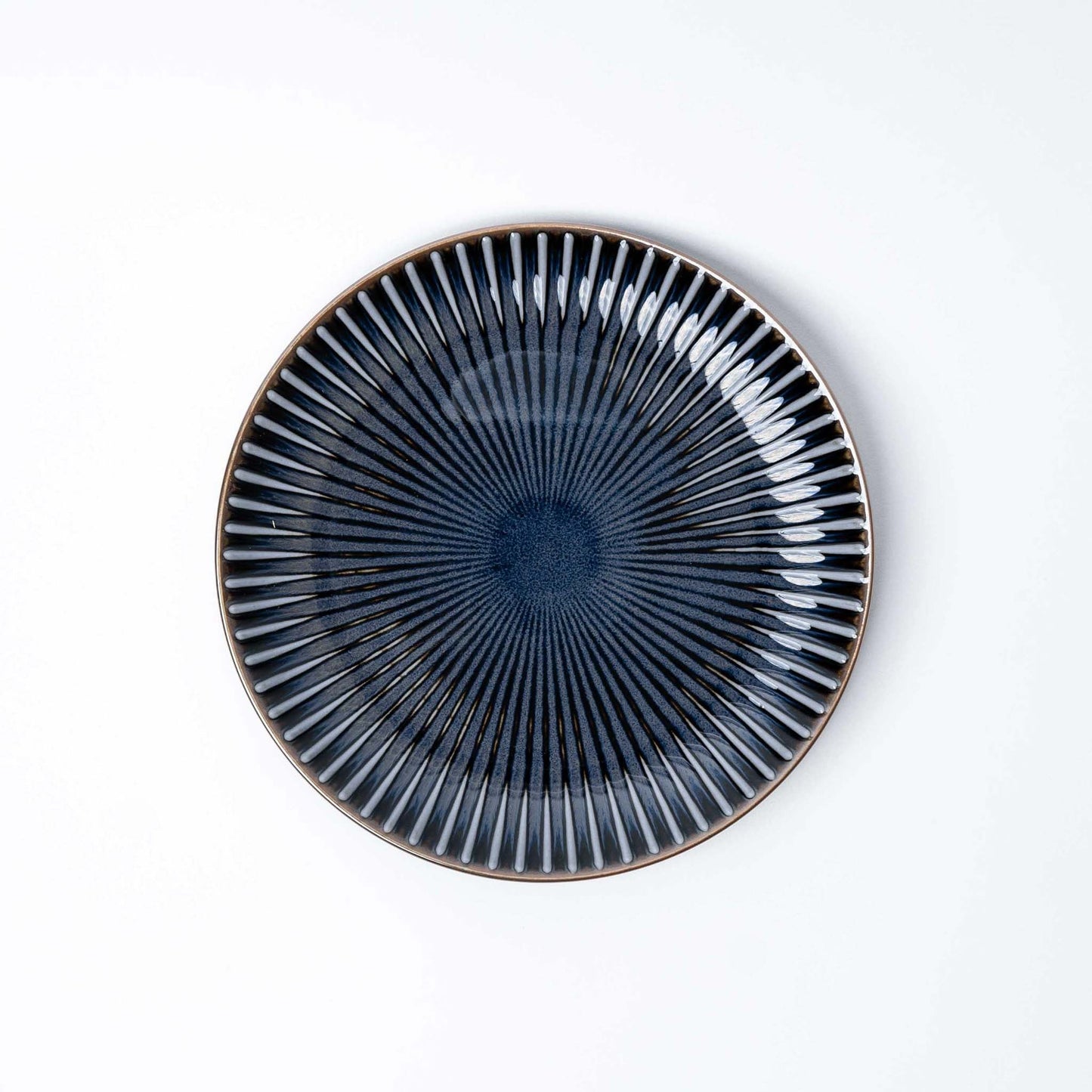Dinner Plate 23.5cm Navy Sendan Glaze