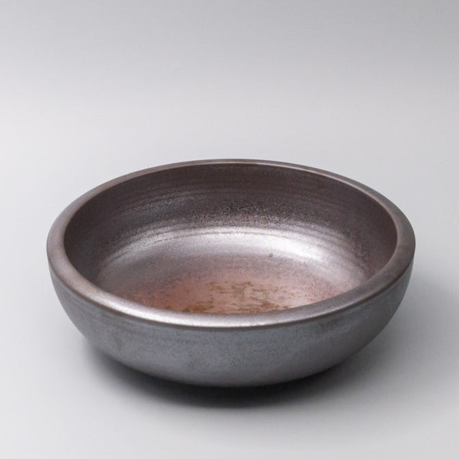 Bowl Thick Edge 24cm Copper Glaze