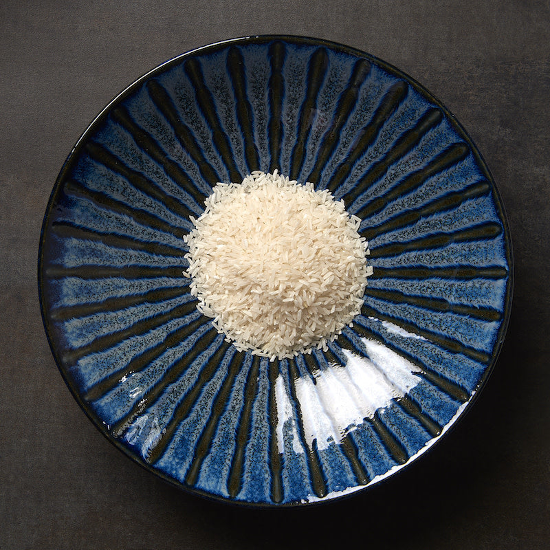 Serving Bowl 28cm Water Channels Glaze