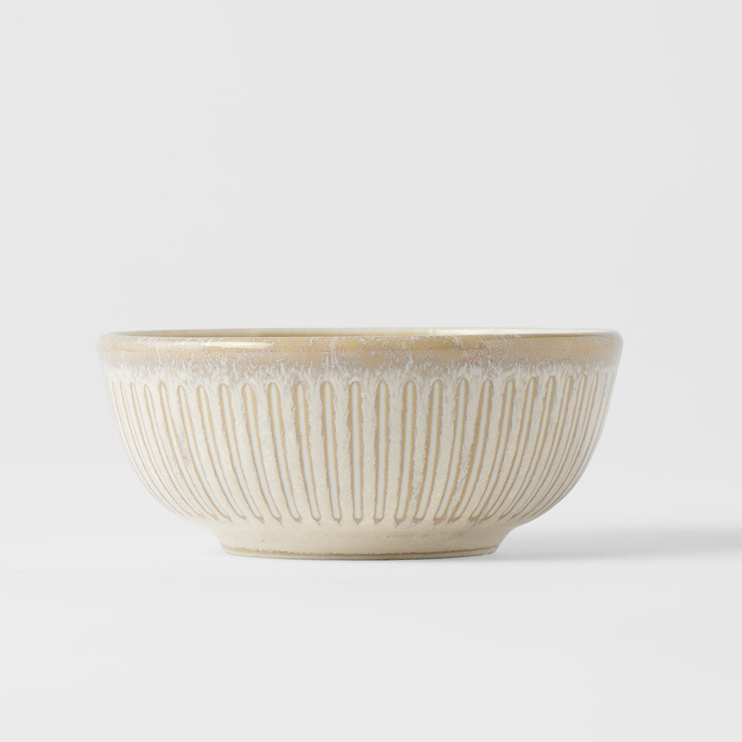 Ramekin Bowl 10cm Ridged Alabaster Glaze