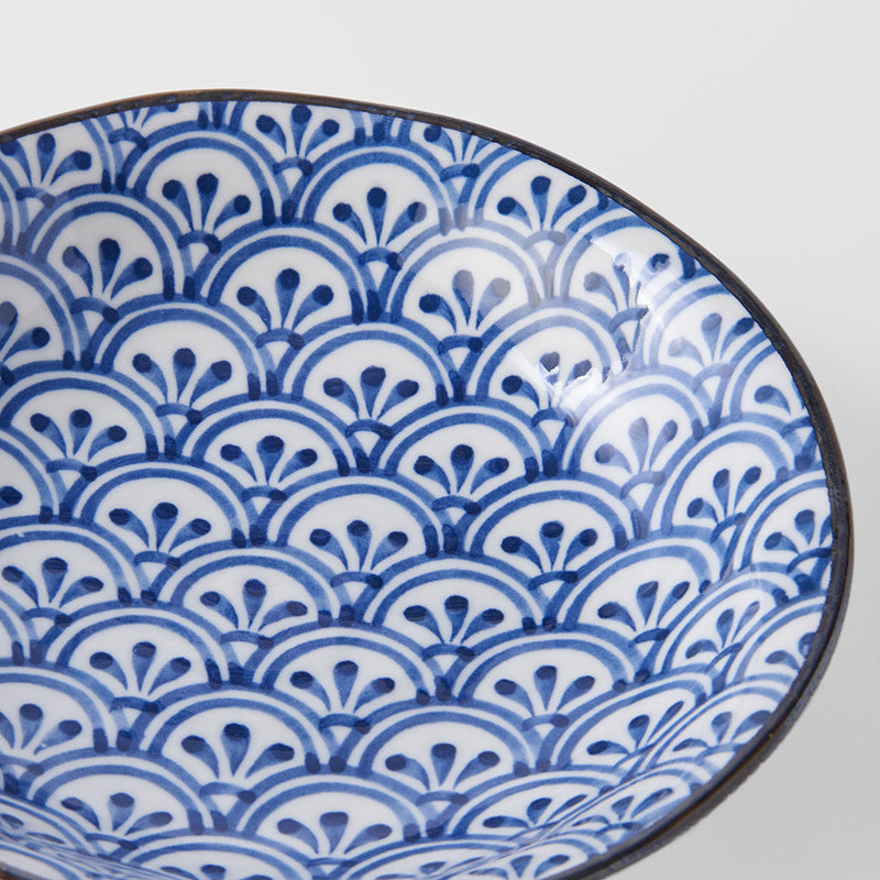 Pasta Bowl 20.5cm Petal Crest Design