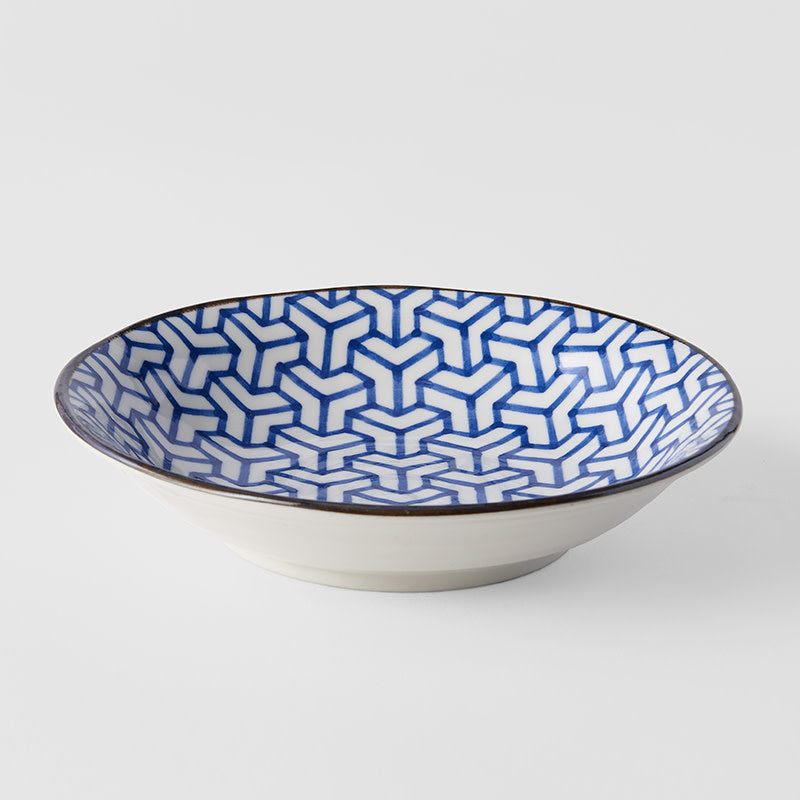Pasta Bowl 20.5cm Herringbone Design
