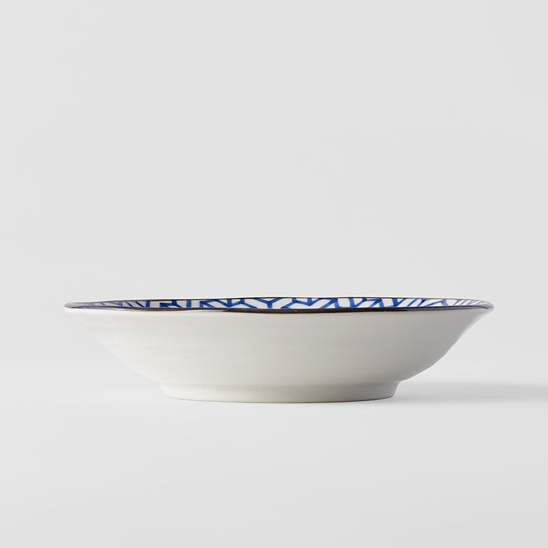 Pasta Bowl 20.5cm Herringbone Design