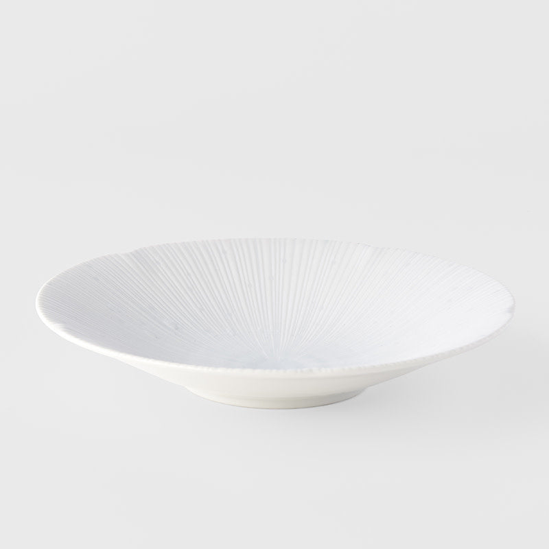 Pasta Bowl 22.5cm Ice White Glaze