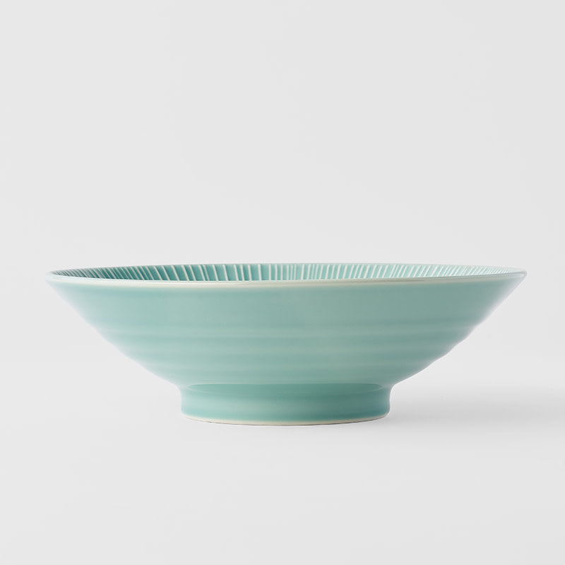 Ramen Bowl 24cm Craft Aqua Glaze