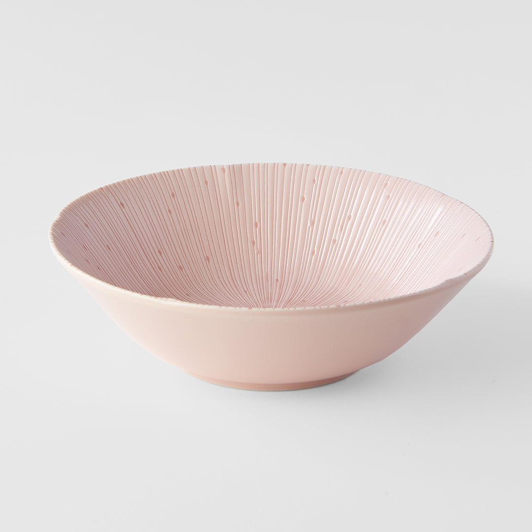 Bowl 21cm Ice Pink Glaze