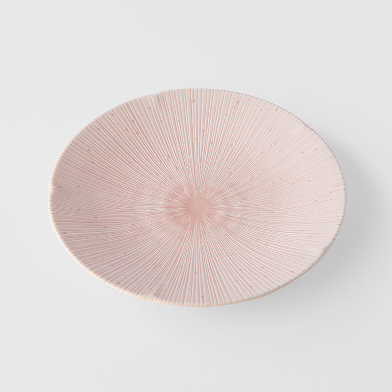 Dinner Plate 24.5cm Ice Pink Glaze