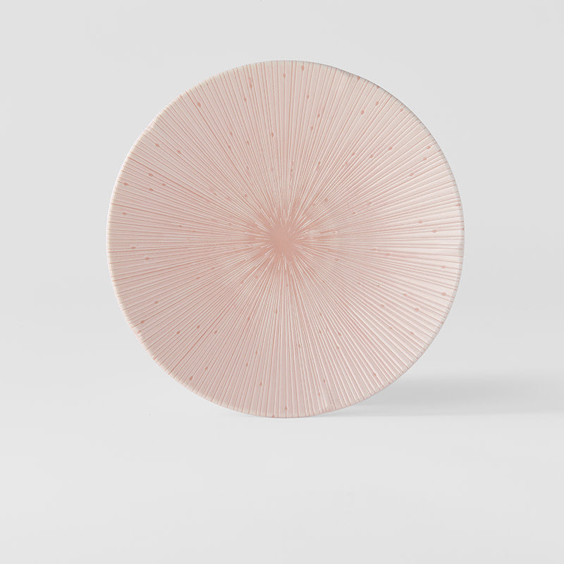 Dinner Plate 24.5cm Ice Pink Glaze
