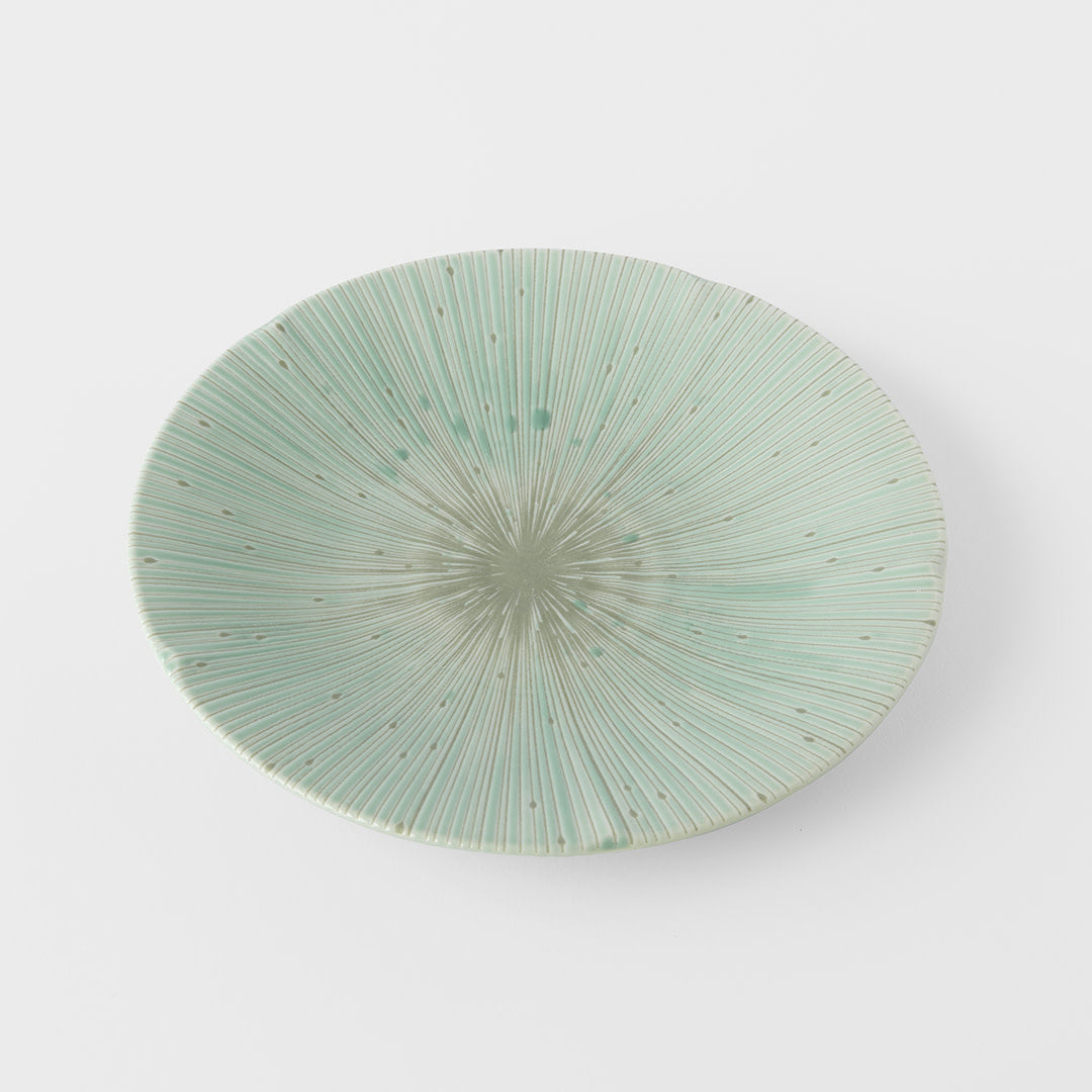 Side Plate 22cm Ice Green Glaze