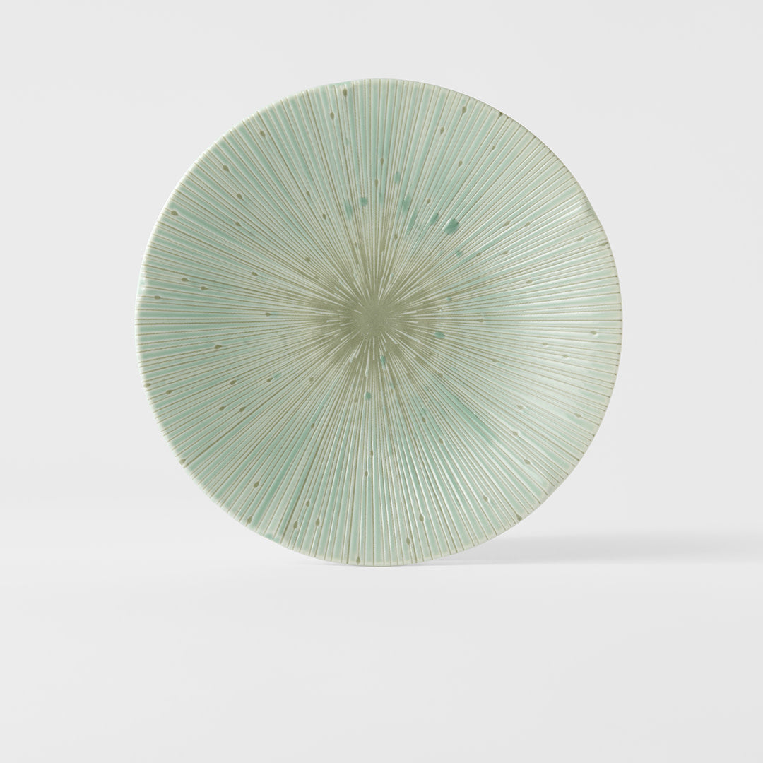 Side Plate 22cm Ice Green Glaze