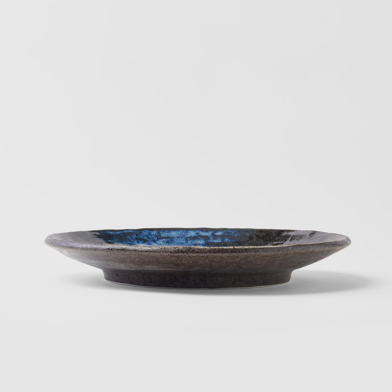 Dinner Plate 24cm Gold Brushstroke Glaze