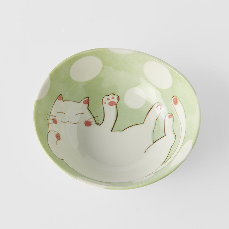 Bowl 14cm Playful Cat Design