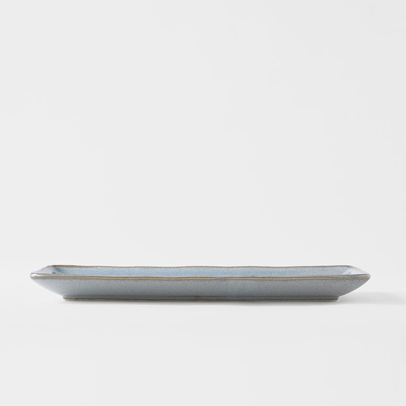 Sashimi Plate 29cm Steel Grey Glaze