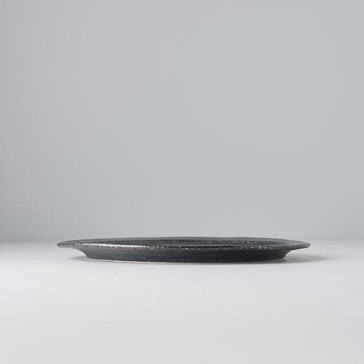 Plate Organic 25.5cm Craft Black Glaze
