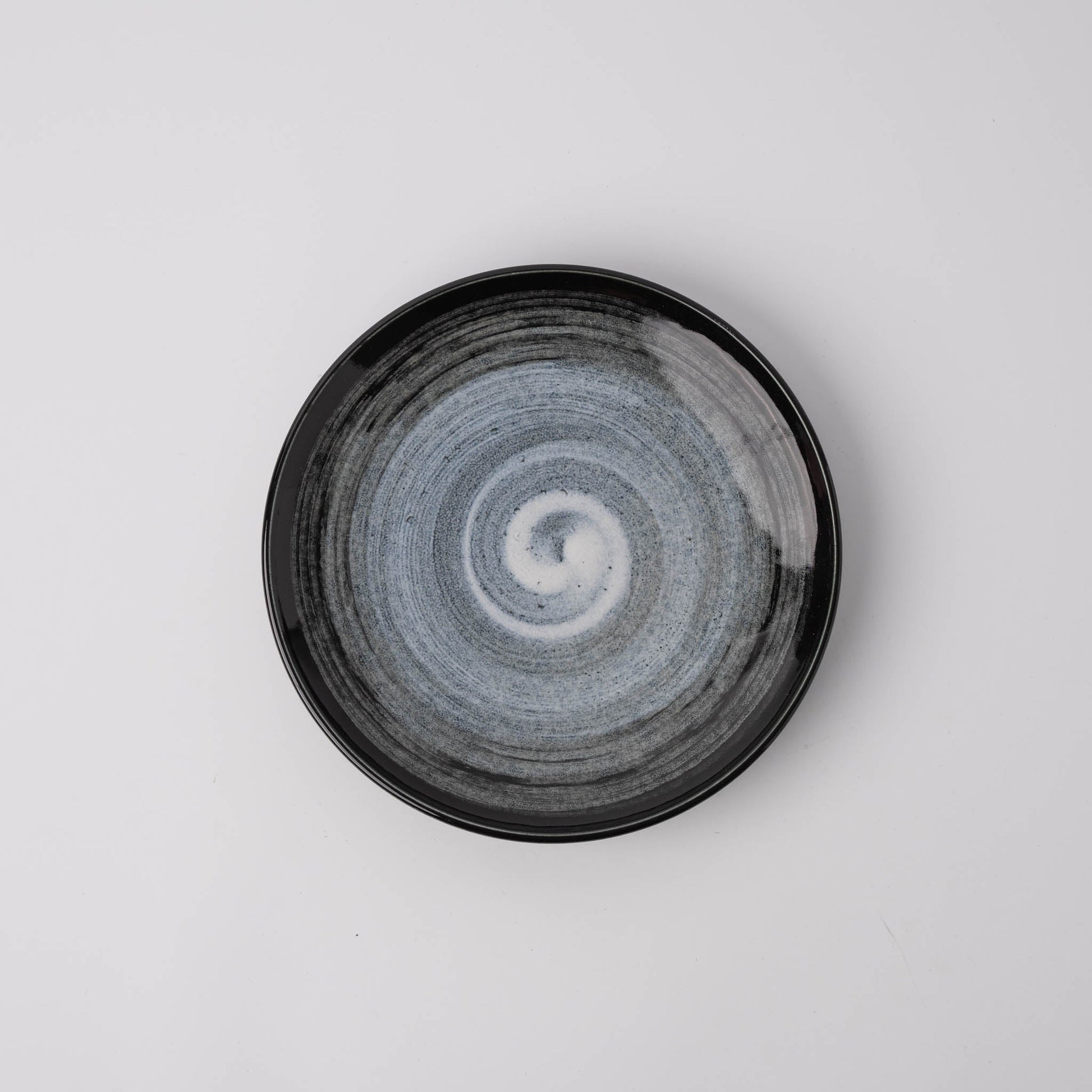 Side Plate 19cm Blue Cloud Glaze