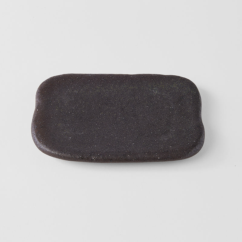 Plate Rectangular 16cm Stone Slab Design