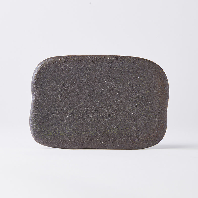 Plate Rectangular 16cm Stone Slab Design