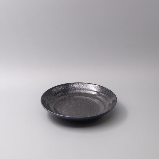Pasta Bowl Flat Based 23cm Midnight Pearl Glaze