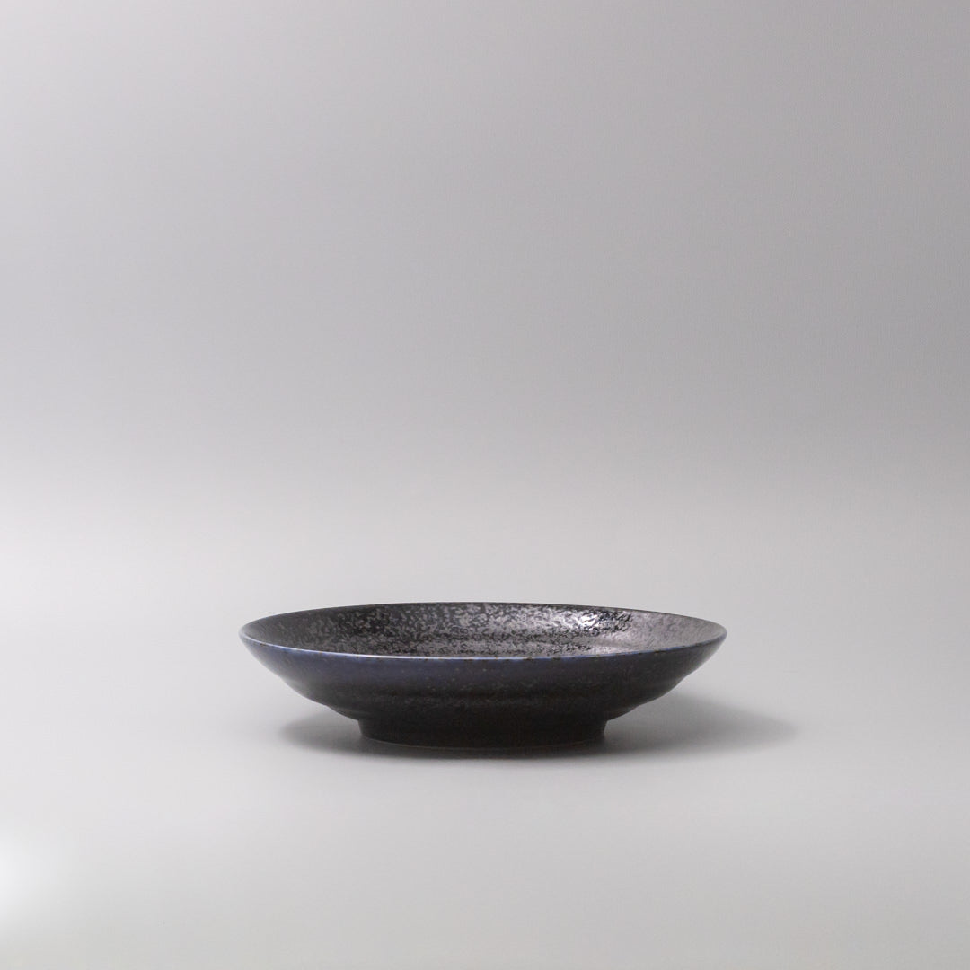 Pasta Bowl Flat Based 23cm Midnight Pearl Glaze