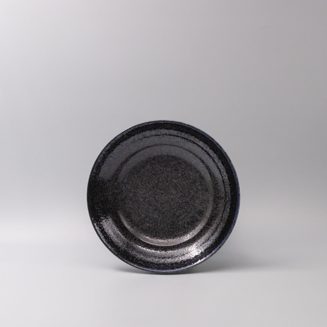 Pasta Bowl Flat Based 23cm Midnight Pearl Glaze
