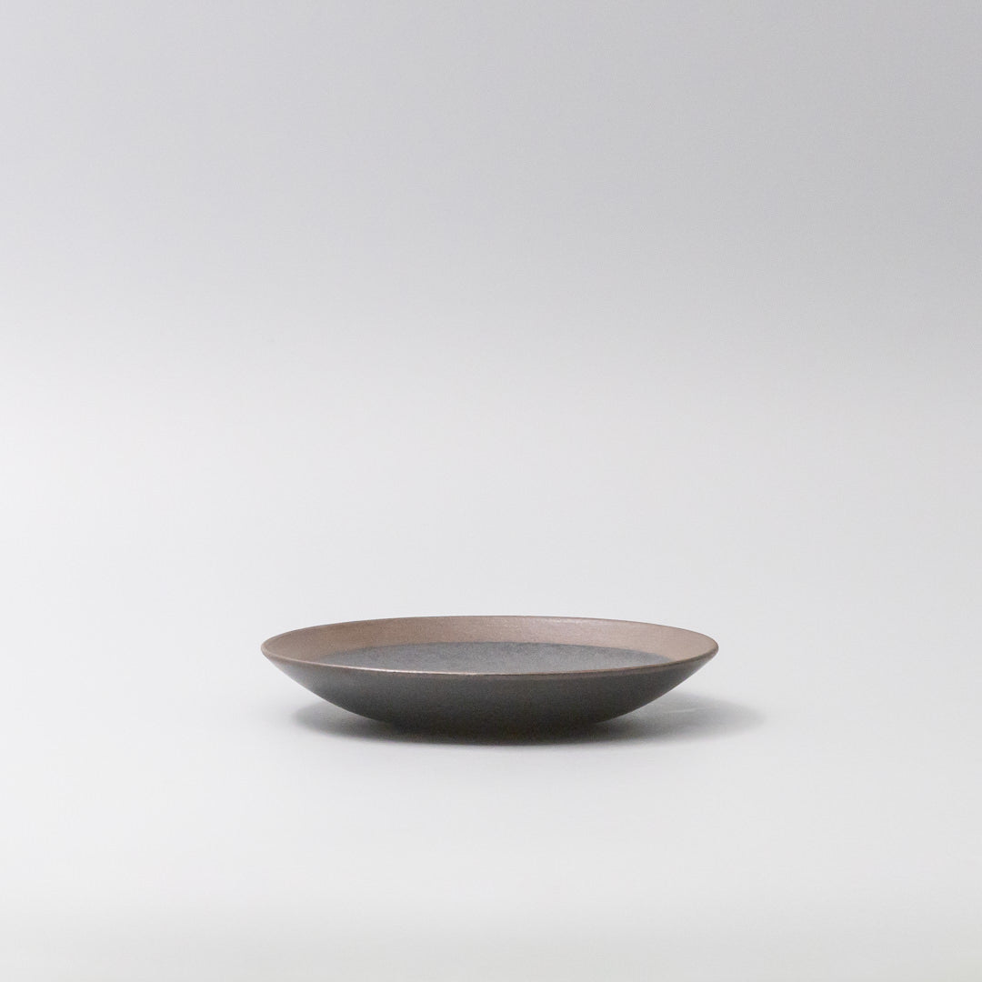 Saucer Bisque Edge 15cm Black