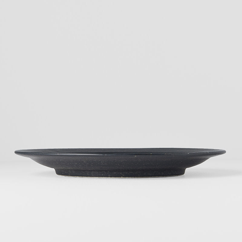 Dinner Plate 26cm Ibushi Black Glaze