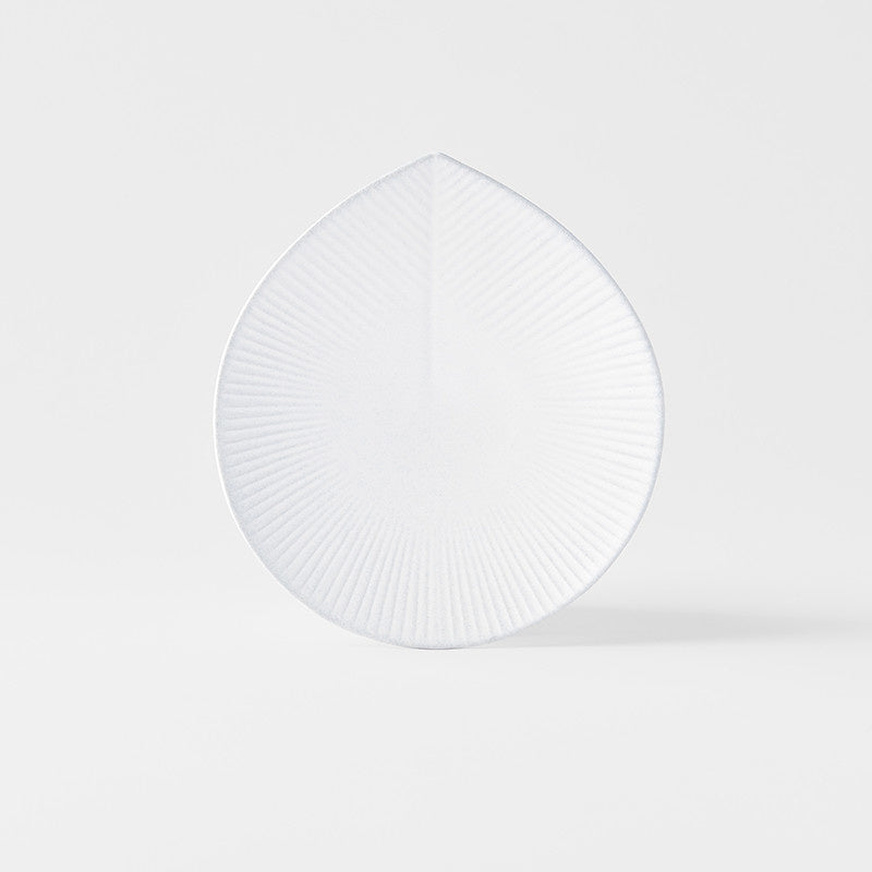 Plate 17.5cm Snow Leaf Glaze