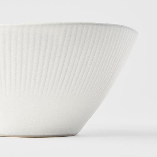 Large Bowl 18cm Snow Leaf Glaze