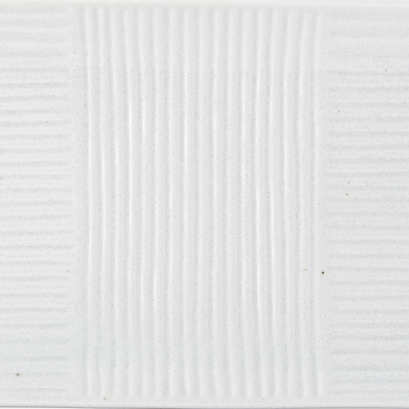 Sushi Plate 21cm Line White Design