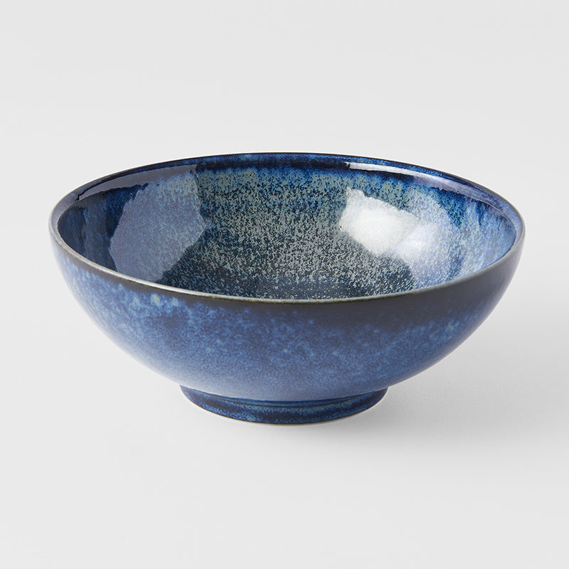 Ramen Bowl 21.5cm Kanso Indigo Blue Glaze