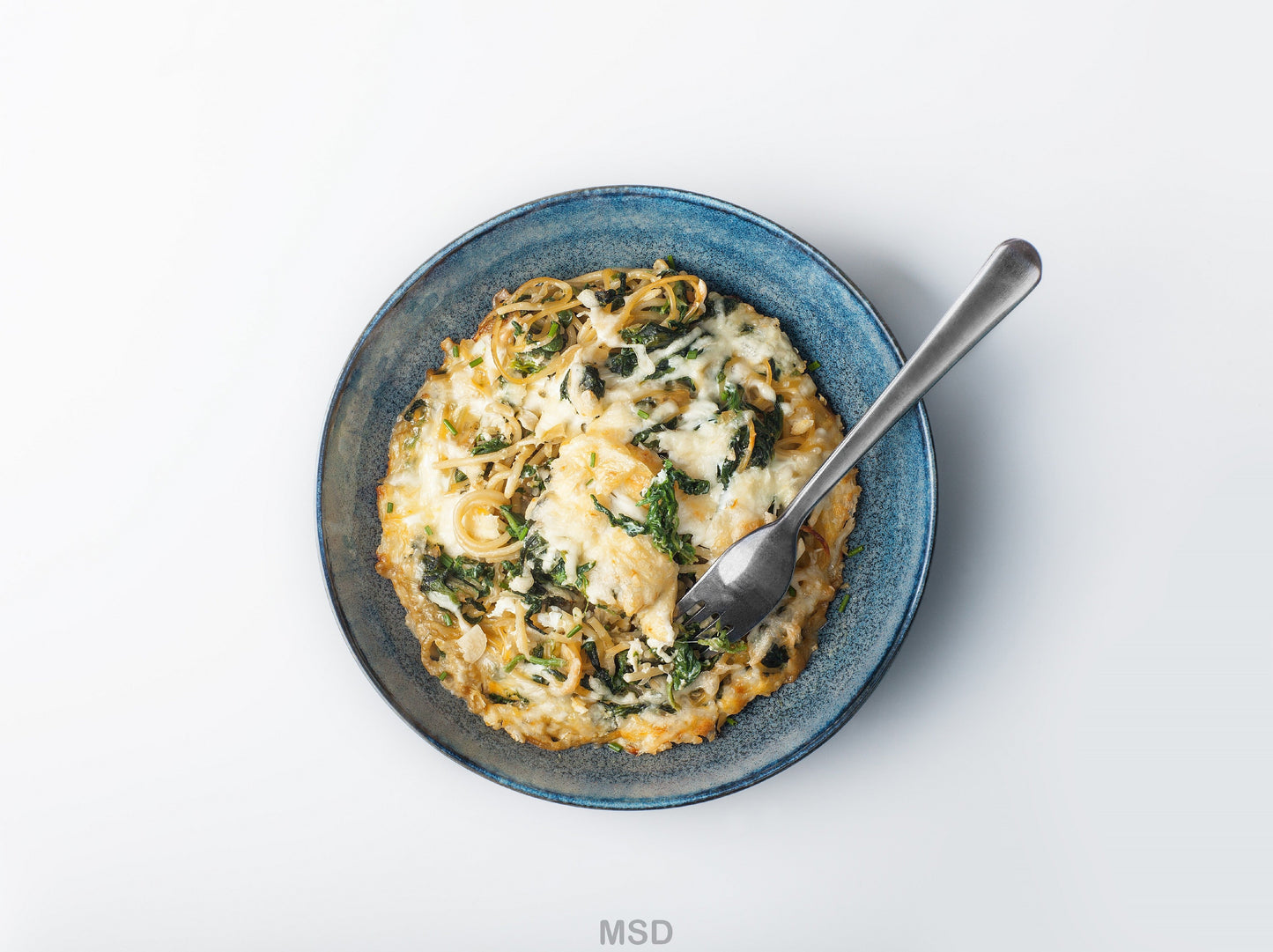 Pasta Bowl Organic Shape 21cm Kanso Indigo Blue Glaze