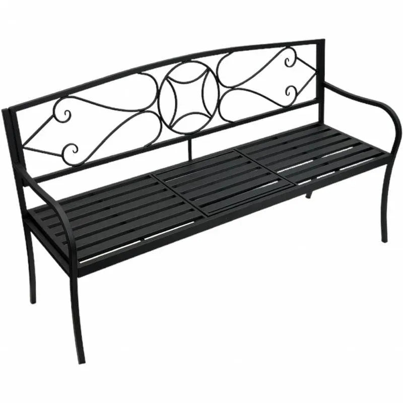 Otis Metal Garden Bench 150x87cm