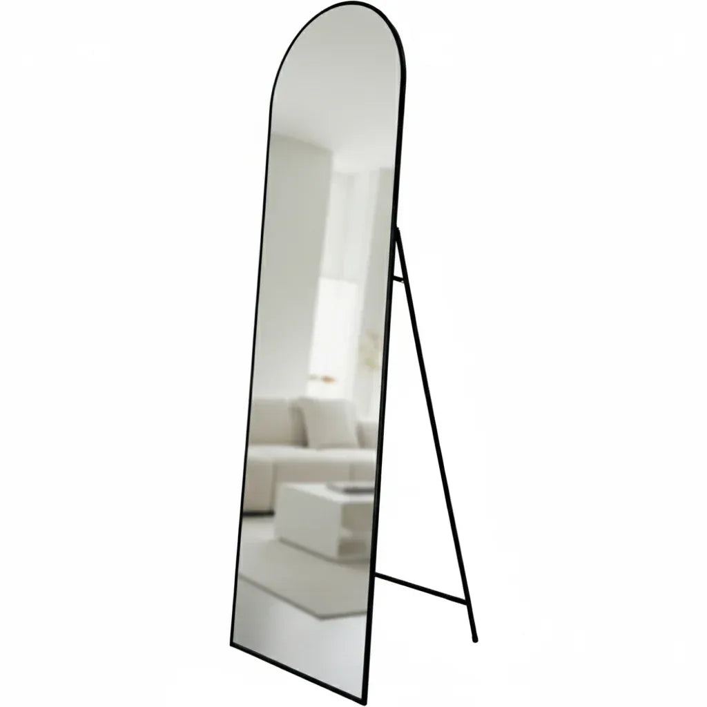 Nikola Cheval Mirror Black 170cm