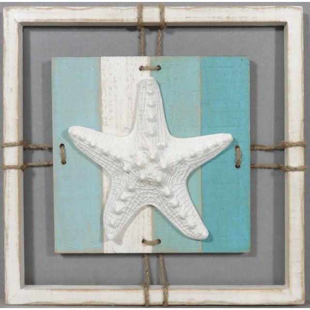 Starfish Sign Wall Art 38cm