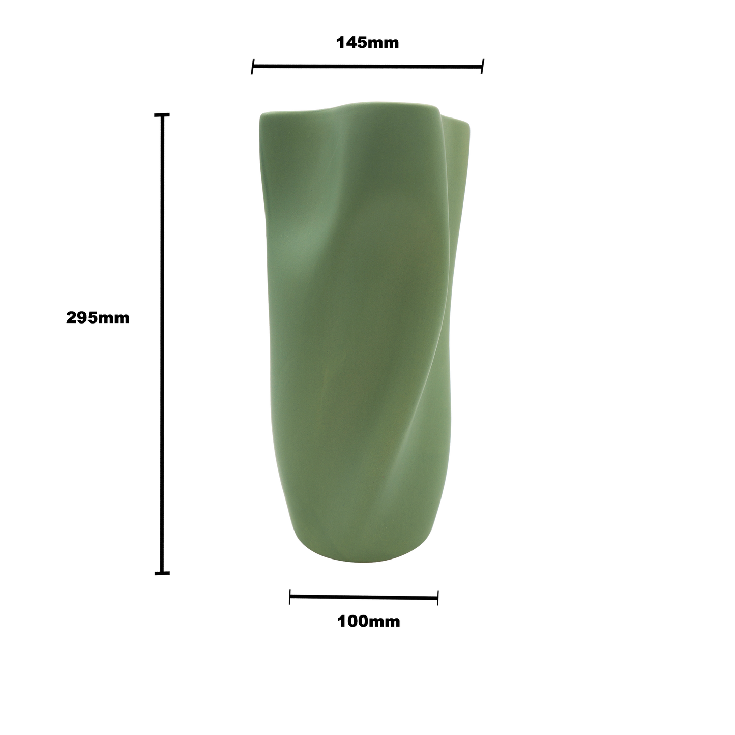 Norway Forest Vase Large Green