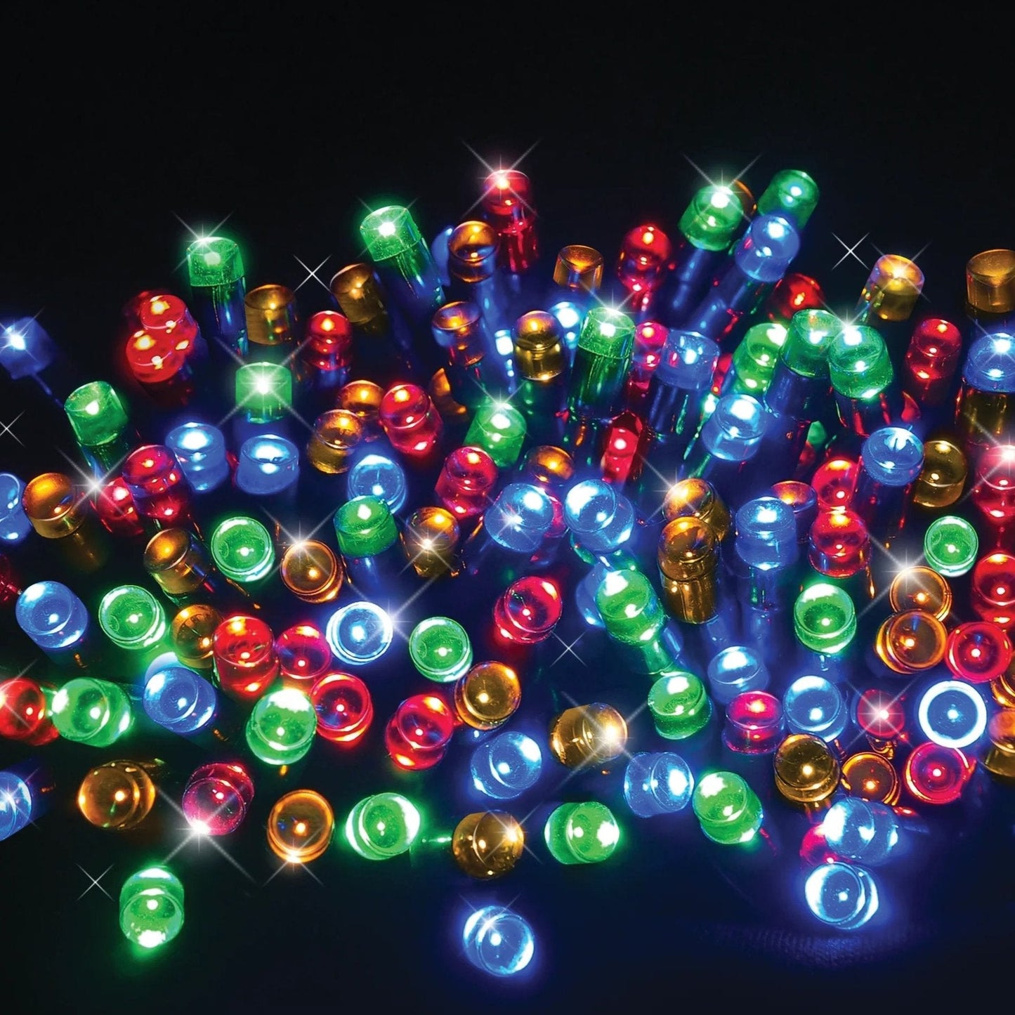 2000 LED Sparkle Tree Lights 50m, available in 2 Colors - Warm White