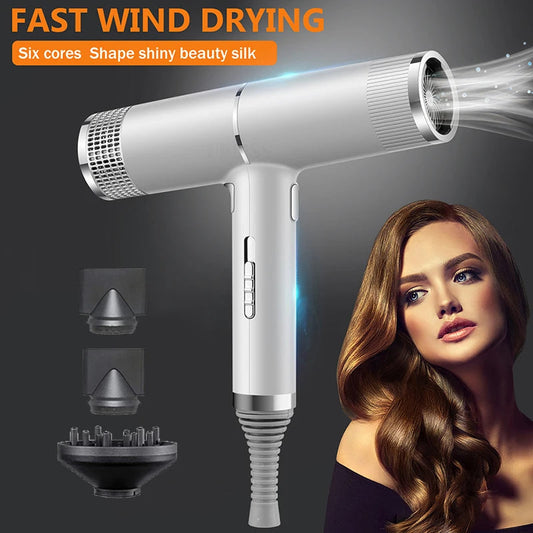 NNEOBA Strong Wind Hair Dryer - Blue Light & Anion Tech