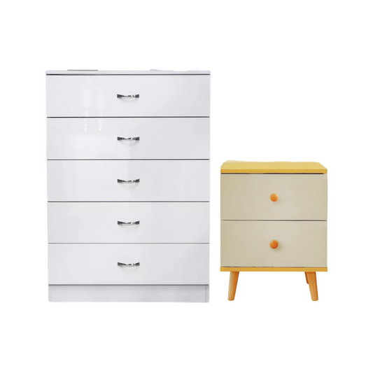nnecn-5-layer-white-drawer-chest-storage-with-bedside-table