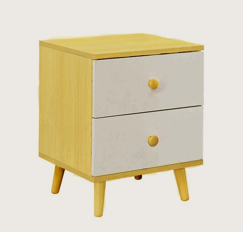 nnecn-wooden-bedside-cabinet-with-two-drawers-and-sturdy-legs