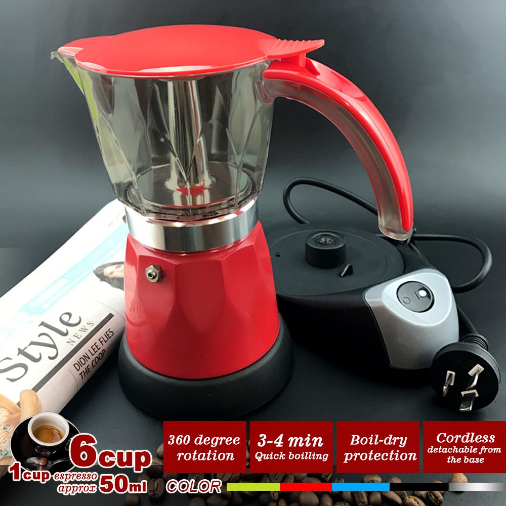 red-electric-moka-coffee-maker-espresso-machine-italian-classic-6-cups-auto-power