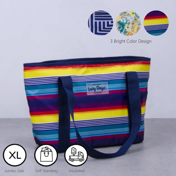 6l-food-safe-insulated-jumbo-cooler-tote-rainbow