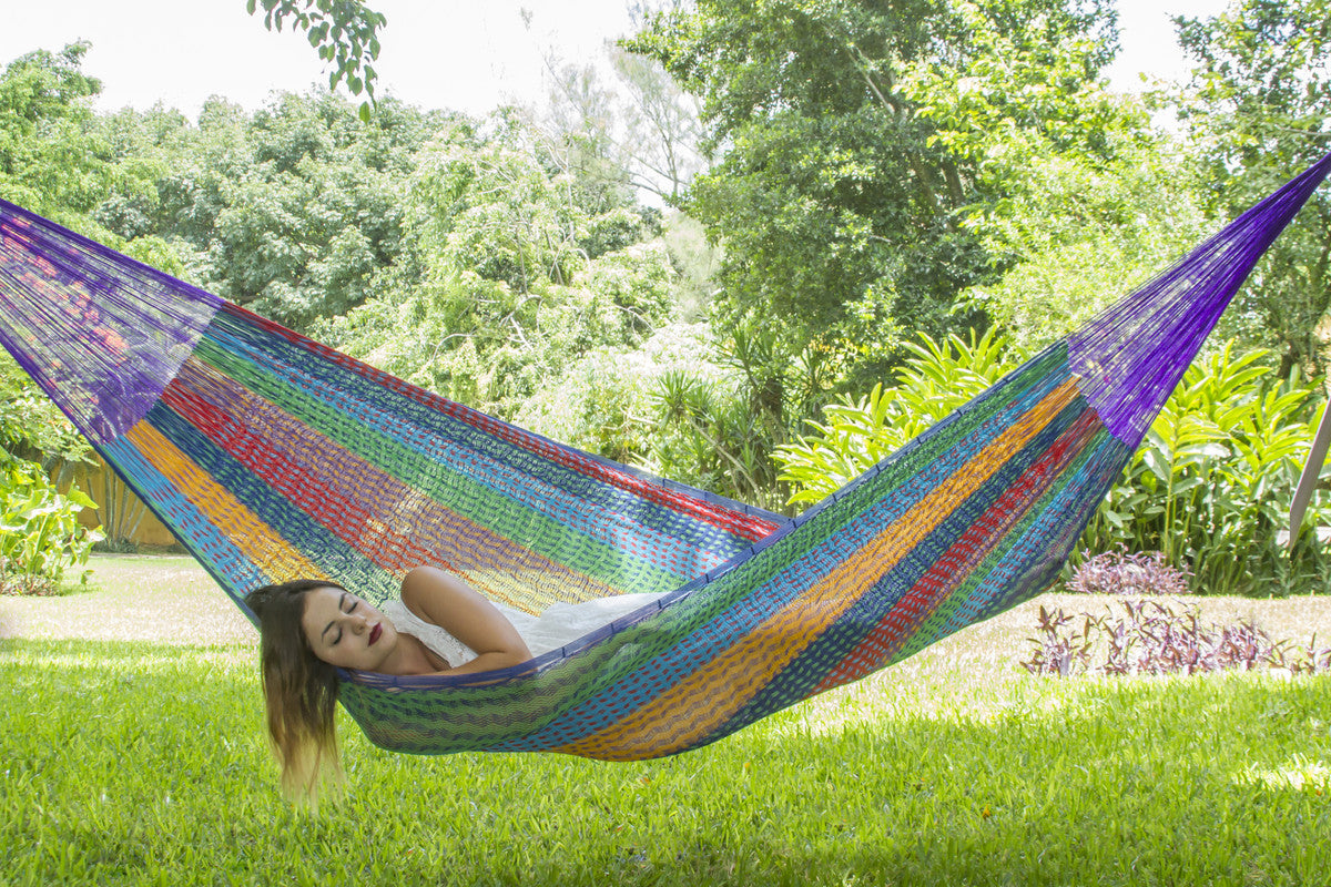 Colorina Cotton Mexican Hammock â€“ Queen Size