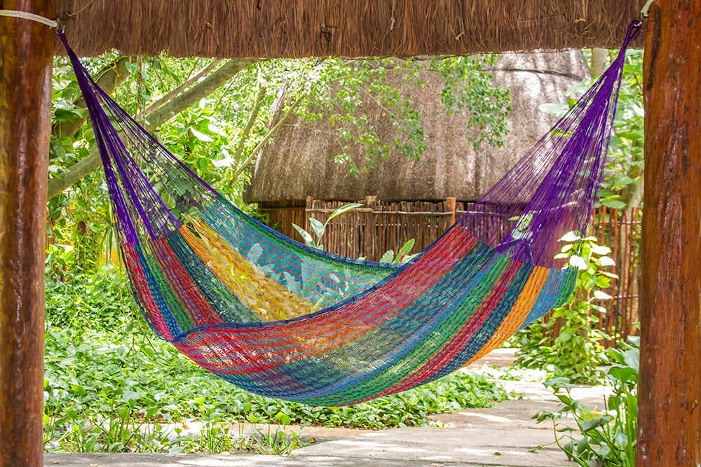 Colorina Cotton Mexican Hammock â€“ Queen Size