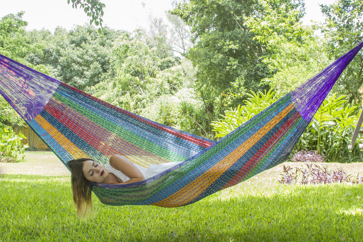 Colorina Cotton Mexican Hammock â€“ Queen Size