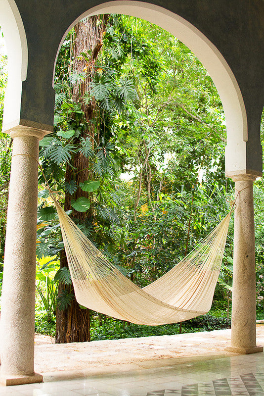 Cotton Mexican Hammock â€“ Natural â€“ King Size