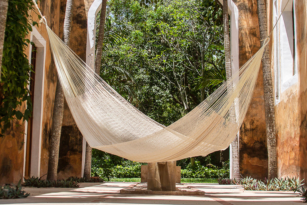 Cotton Mexican Hammock â€“ Natural â€“ King Size