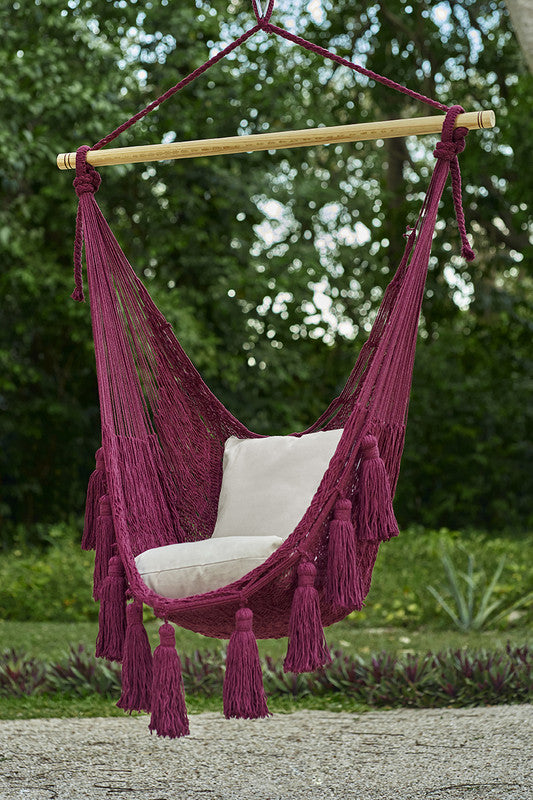 deluxe-extra-large-mexican-hammock-chair-in-outdoor-cotton-colour-maroon