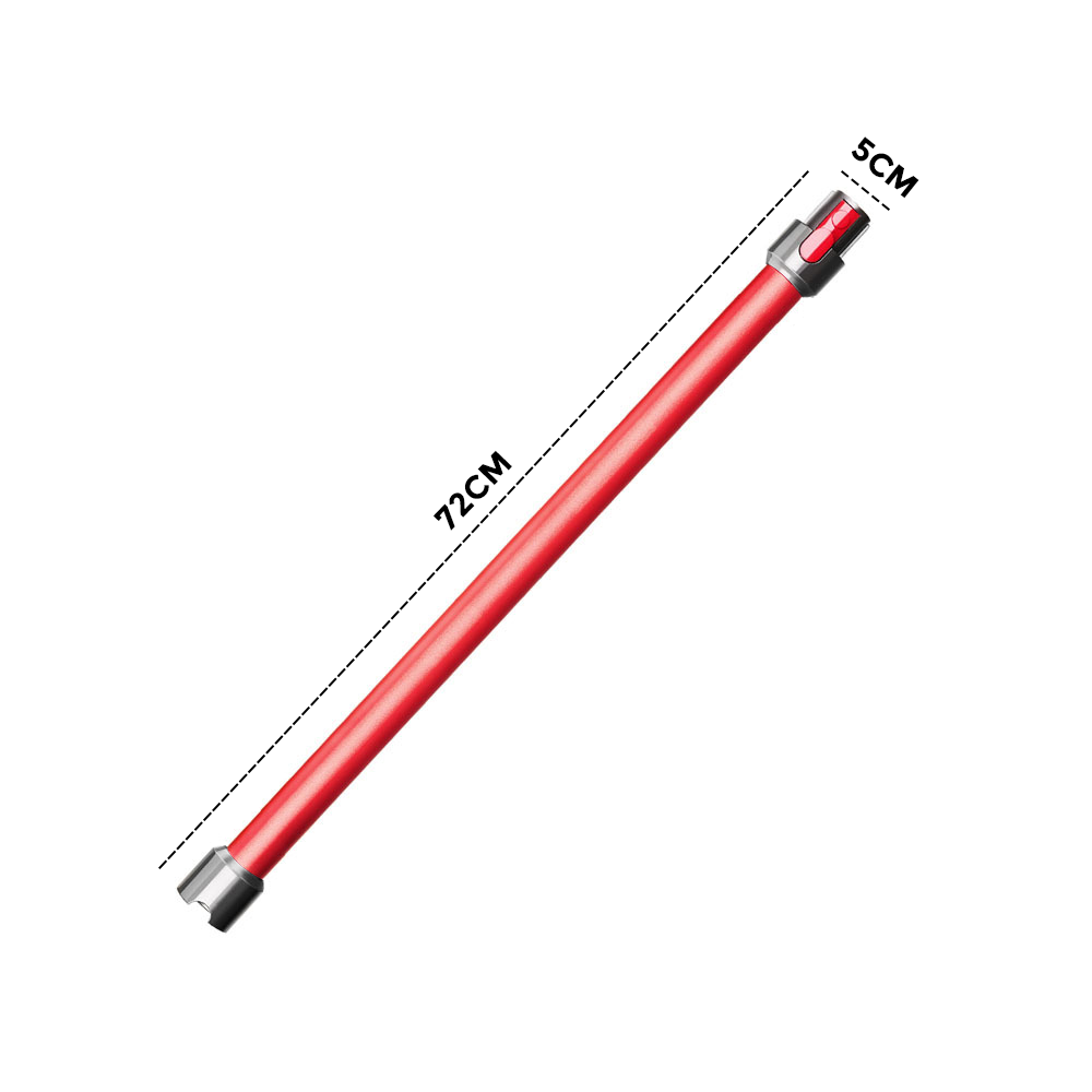 Wand Stick Extension Tube For Dyson Cordless Vacuum Cleaner V7 V8 V10 V11 V15 72cm Length Quick Release Vacuum Wand Replacement-Purple