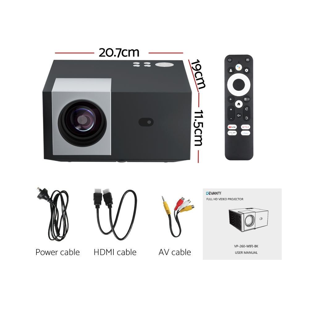 devanti-video-project-4k-1080p-official-google-tv-5g-wifi-home-cinema www.mallsonline.com.au